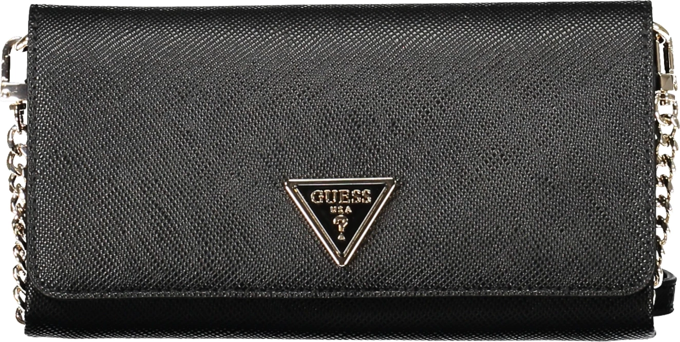 Çantë dore GUESS JEANS NOELLE MINI POUCH femra, e zezë