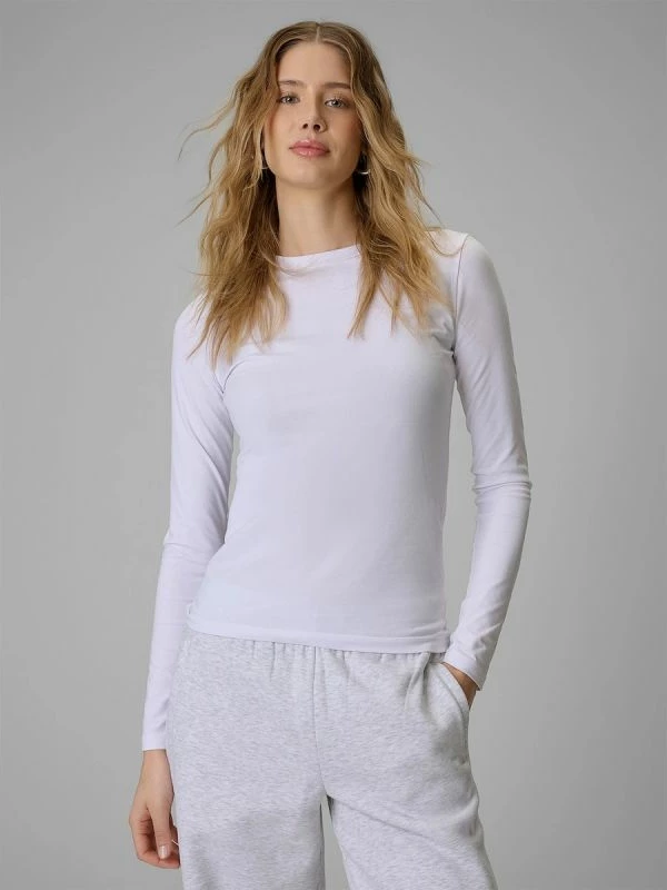 Maicë me mëngë të gjata slim 4F 4FRSS26TLONF658-10S femra