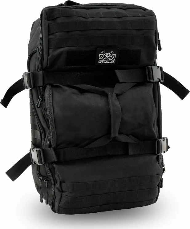 Çantë shpine për meshkuj dhe femra Offlander 3në1 Offroad, e zezë