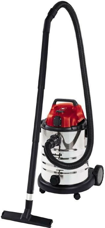 Fshesë me kova Einhell TH-VC 1930 SA, 2000W, 30L, pa qese, e zezë/kuqe/inoks