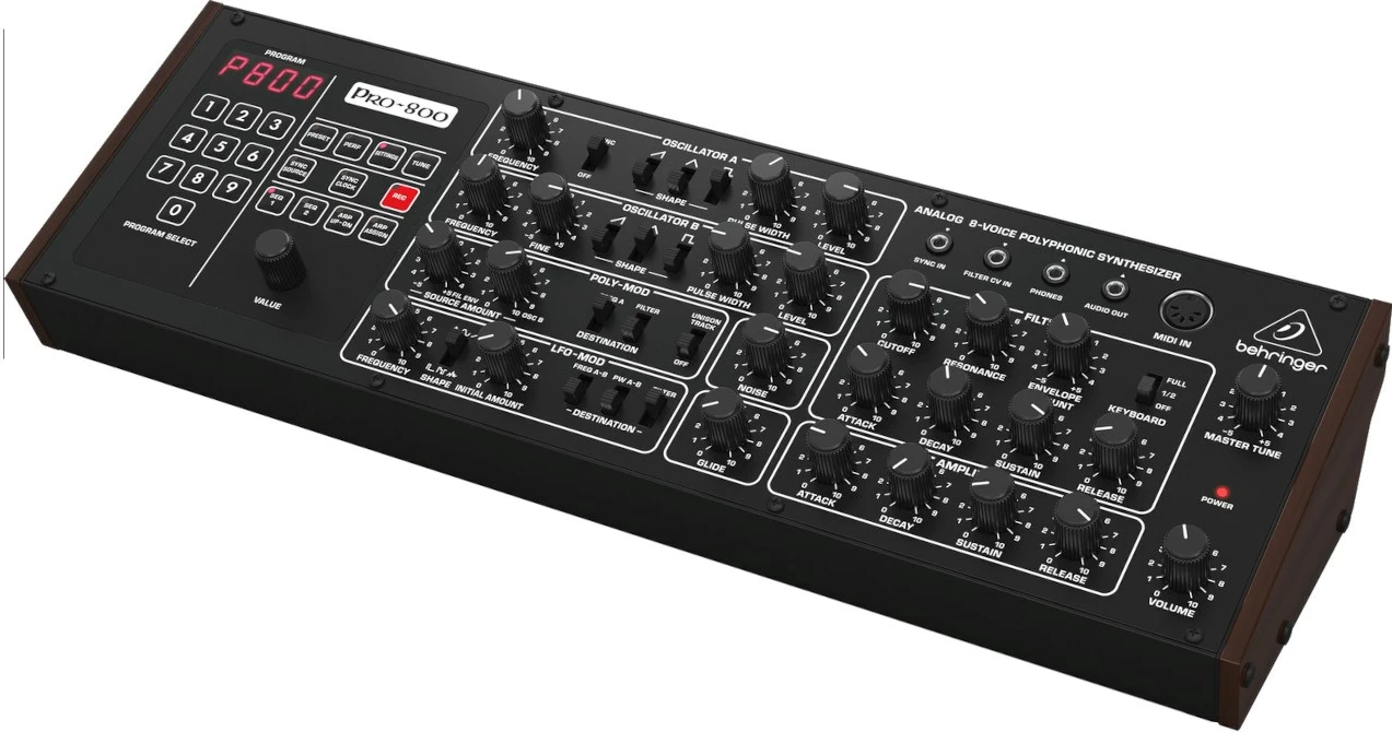 Sintetizator analog Behringer PRO-800, i zi