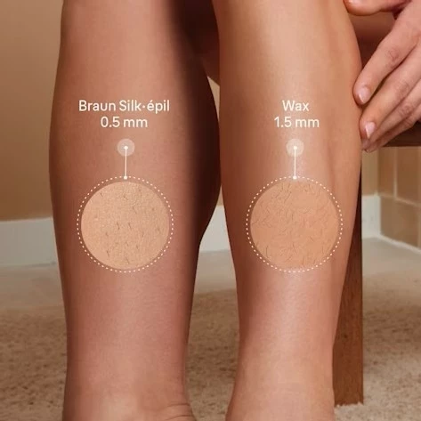 Epilator Braun Silk-épil 9-000, i bardhë-rozë