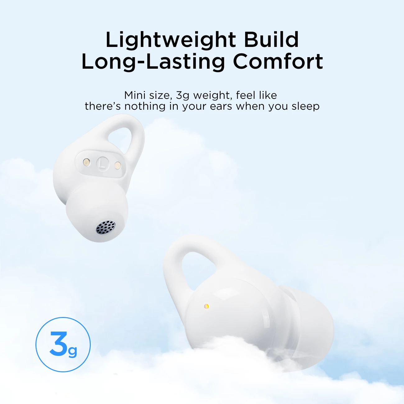 Kufje TWS Joyroom JR-TS2 Cozydots Series, Bluetooth 5.3, reduktim zhurme, të bardha