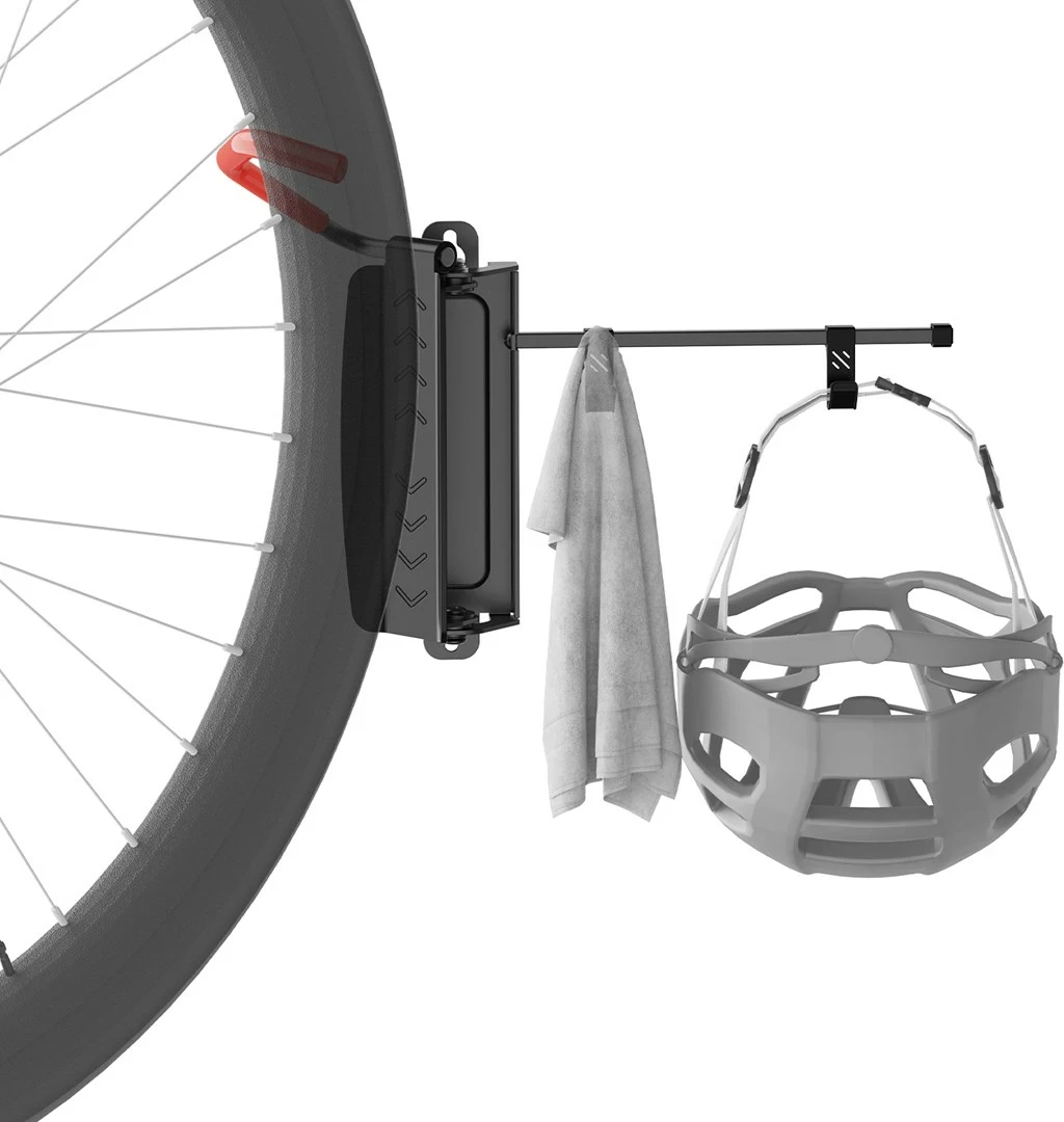 Mbajtës biçiklete Maclean MC-499, i montuar në mur, 35kg, Zi