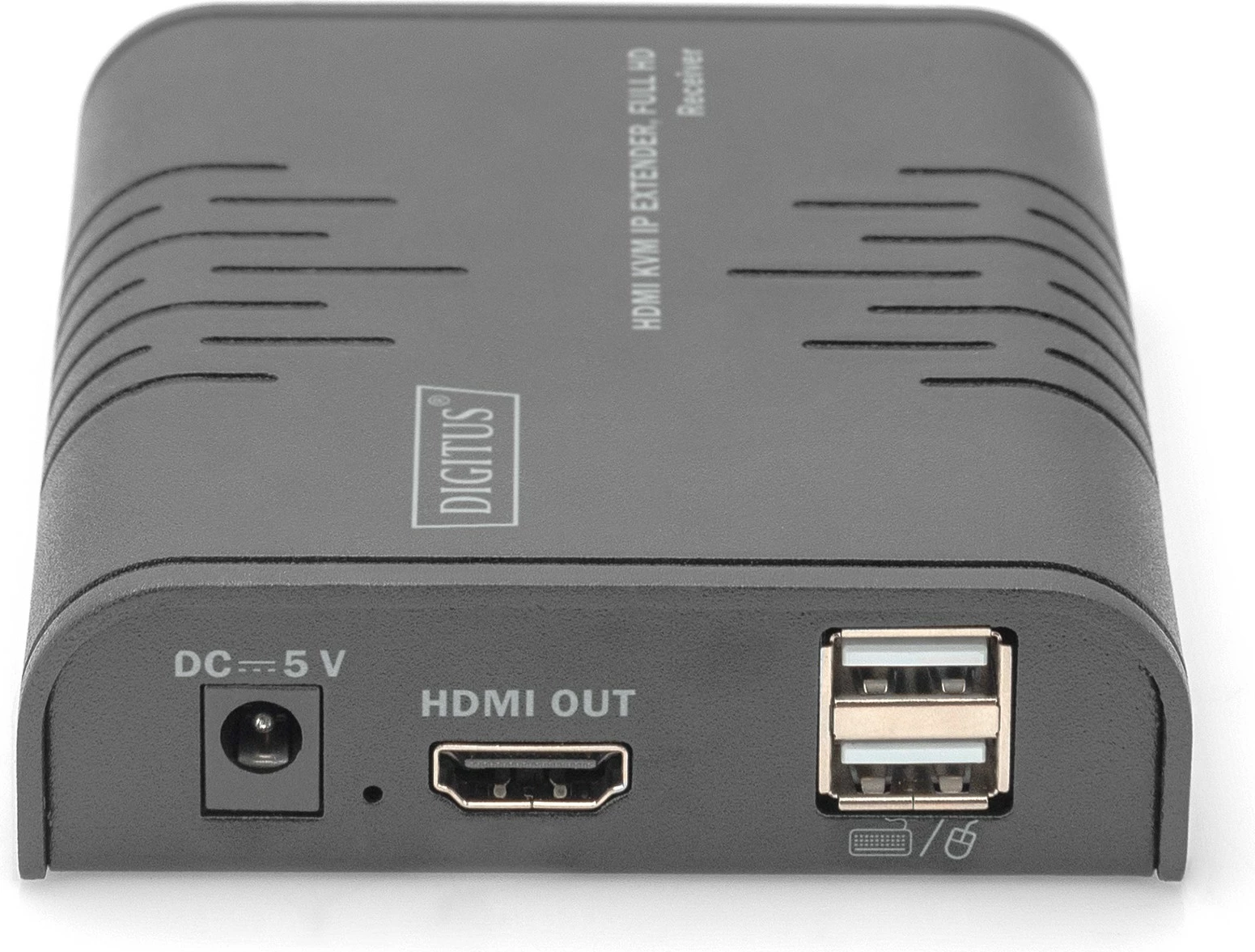 HDMI KVM IP Extender Receiver Digitus DS-55530, Full HD, 120m, Cat5e, i zi