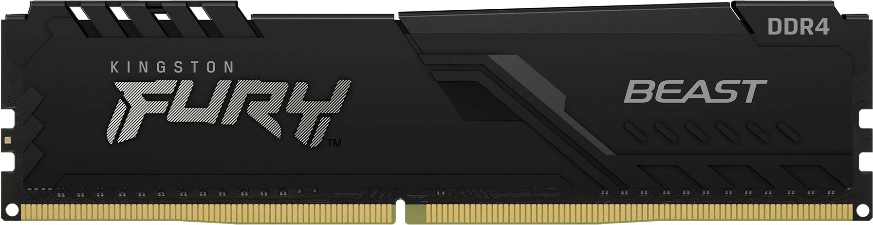 RAM Memorje Kingston FURY Beast 32GB (2 x 16GB) DDR4 3200MT/s CL16, e zezë