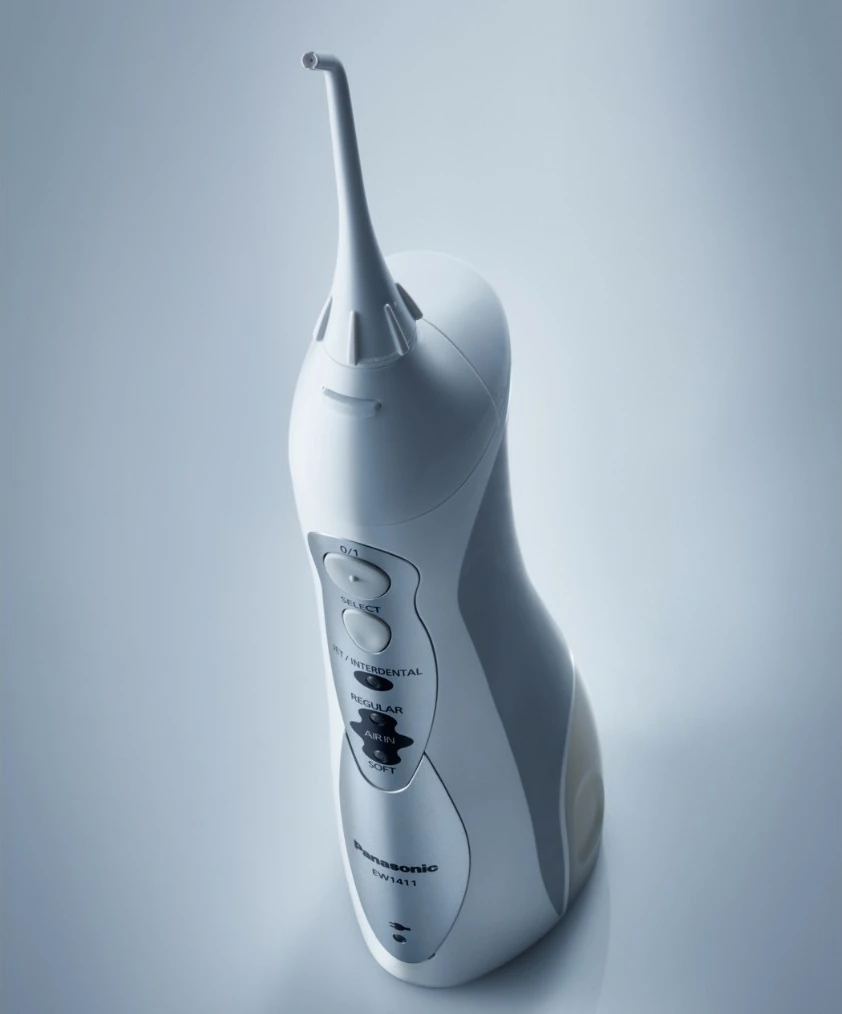 Irigator oral Panasonic EW1411, 0.13 L, Argjendtë, Bardhë