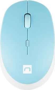 Maus wireless Natec Harrier 2, Bluetooth 5.1, Blu-Bardhë