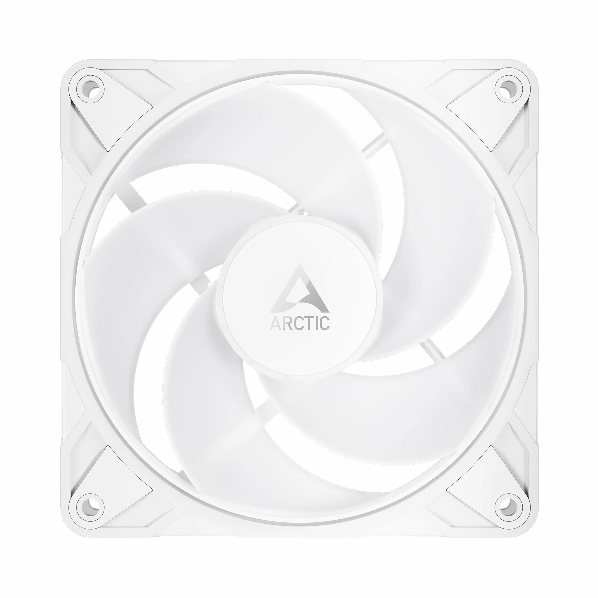 Ventilator për kasë PC Arctic P12 Pro Reverse A-RGB 120mm PWM (ACFAN00334A), 3 copë, i bardhë