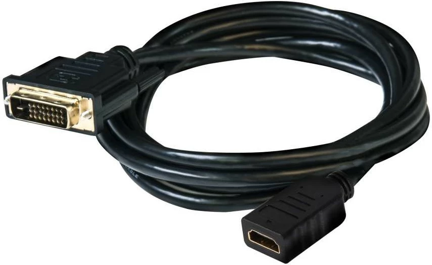 Kabllo Club3D DVI në HDMI 1.4, 2m, 4K30Hz, e zezë