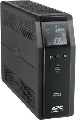 Kasë UPS APC BR1200SI Back Pro, 1200VA/720W, 8xC13, Ekran LCD, e zezë