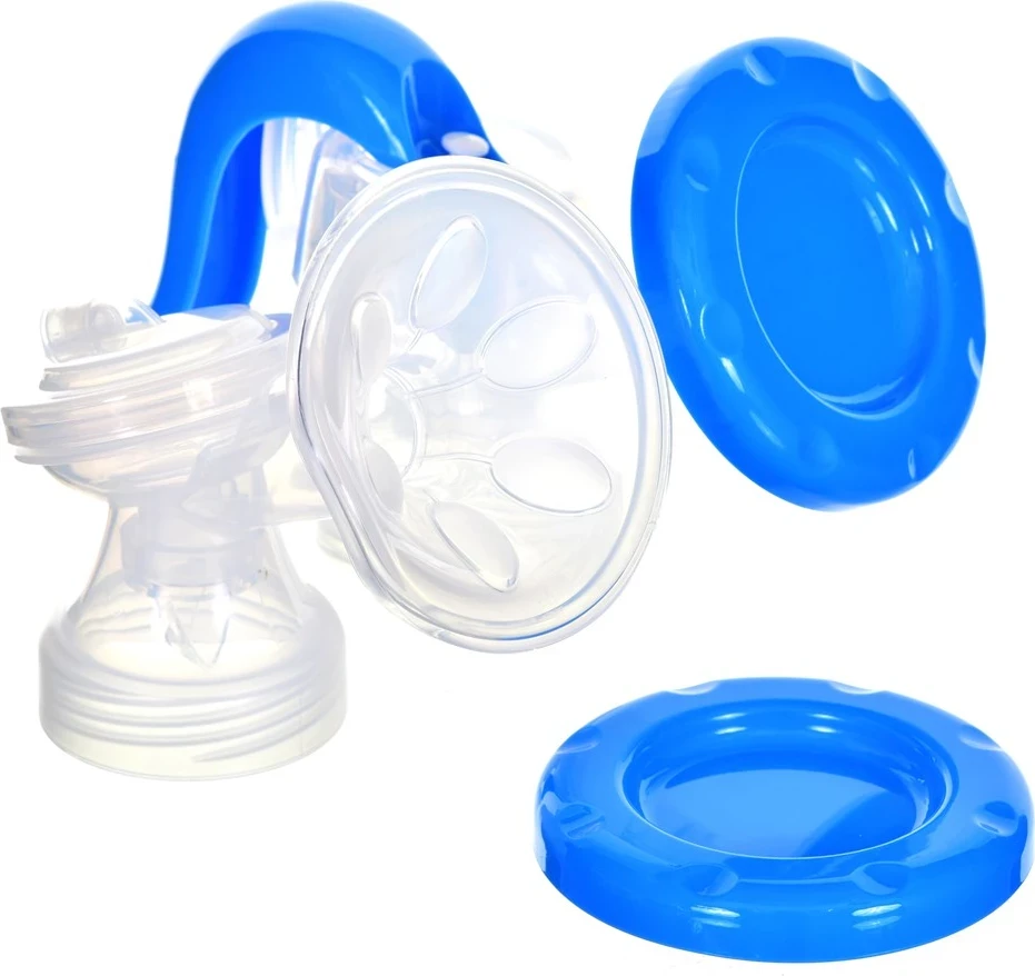 Pompë gjiri Esperanza ECM003B, 2 në 1, 150 ml, e kaltër/e bardhë