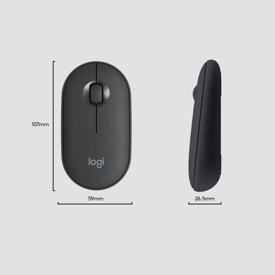 Set tastierë & maus Logitech MK470, i zi