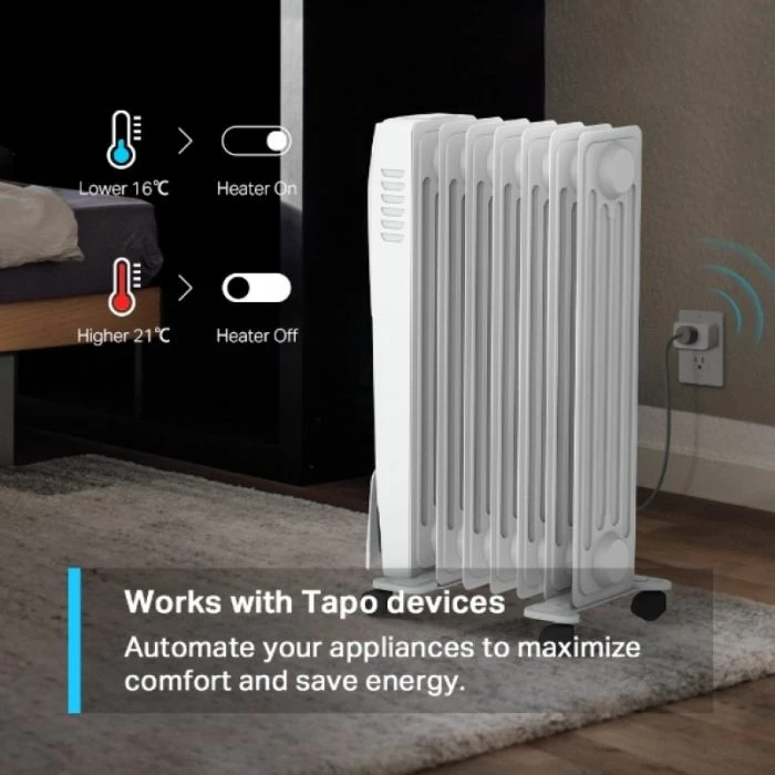 Sensor i mençur i temperaturës dhe lagështisë TP-LINK Tapo T310, i bardhë, set me bateri CR2450