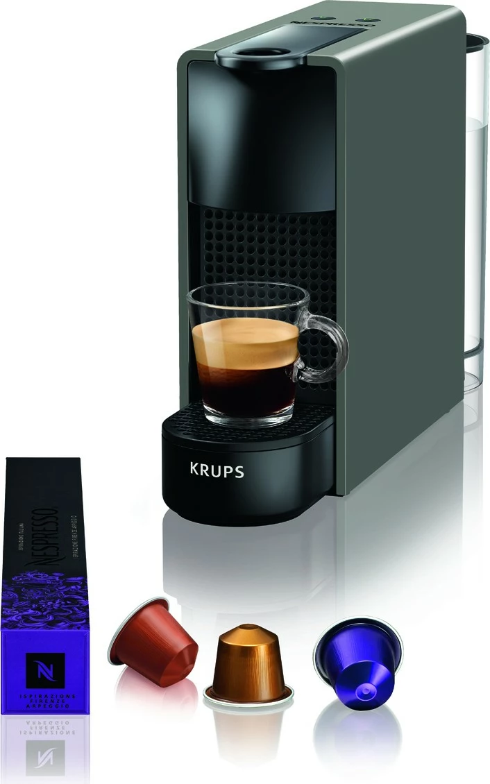 Aparat kafeje kapsula Krups XN110B, 0.6L, 1310W, Nespresso, zi/gri