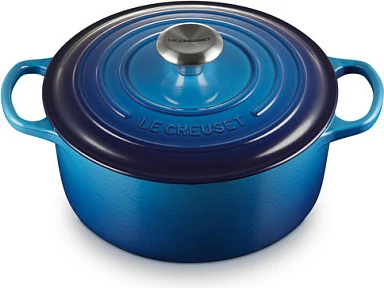 Tenxhere gize Le Creuset Signature 24 cm, azure
