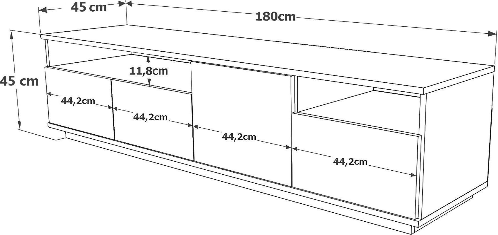 TV Komodë Zenit