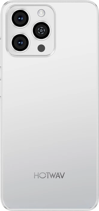 Celular HOTWAV A16 Pro Max 3/64GB 6.75\" 120Hz 5160mAh Dual SIM USB-C, i bardhë
