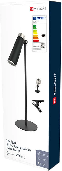 Llambë tavoline Yeelight 4-në-1, YLYTD-0011, 1800mAh, USB-C, e zezë