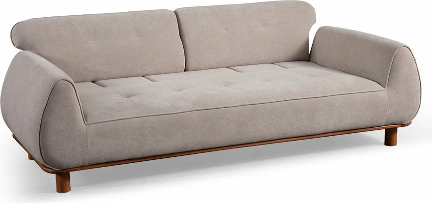 Divan treshe Atelier del Sofa, Drop, i bardhë