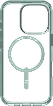 Mbështjellës Zagg Santa Cruz Snap MagSafe për iPhone 16 Pro, Gjelbër
