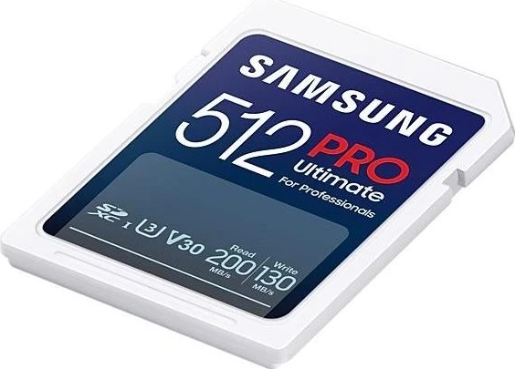 Kartë kujtese Samsung PRO Ultimate SDXC, 512GB, UHS-I U3