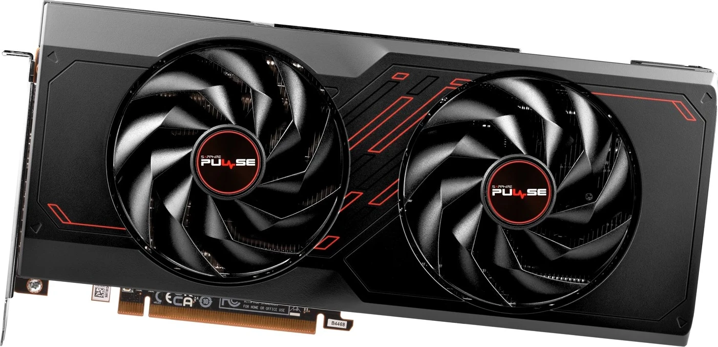 Kartë Grafike SAPPHIRE Radeon RX 7700 XT PULSE GAMING OC 12GB GDDR6, e Zezë