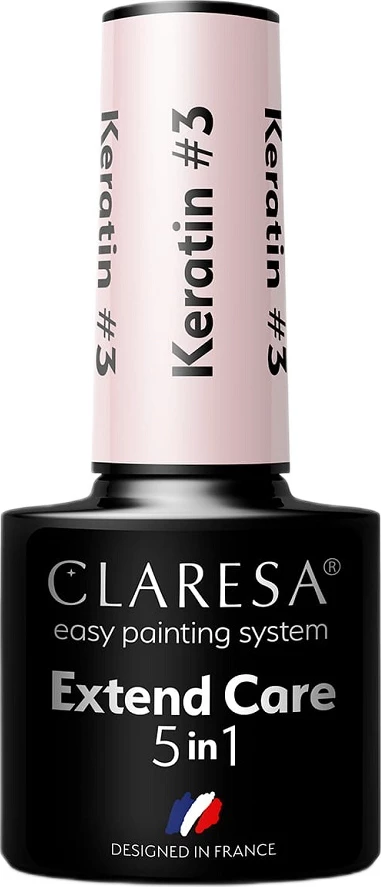 Bazë hibride për thonj Claresa Extend Care 5in1 Keratin për femra 5g