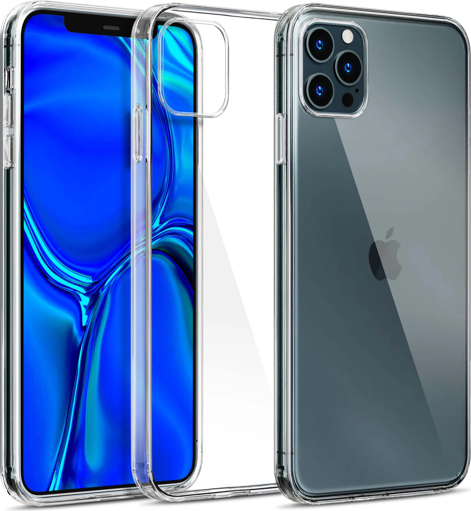 Mbështjellës 3mk Clear Case për iPhone 12 Pro Max, Transparent