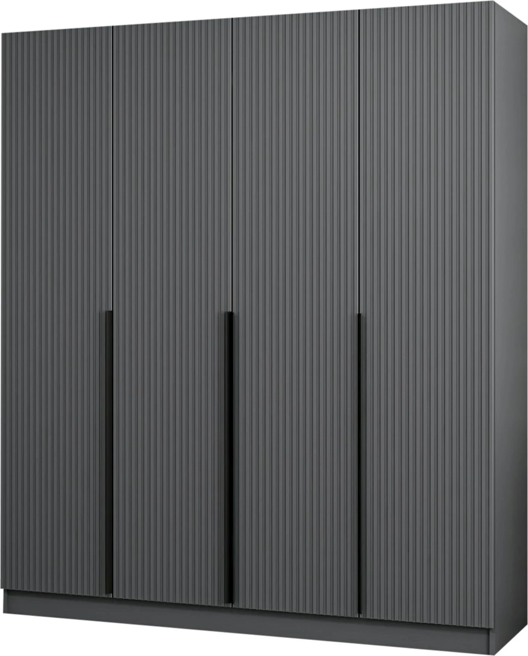 Dollap Hanah Home, Kale Plus, anthracite, 180x210x52cm