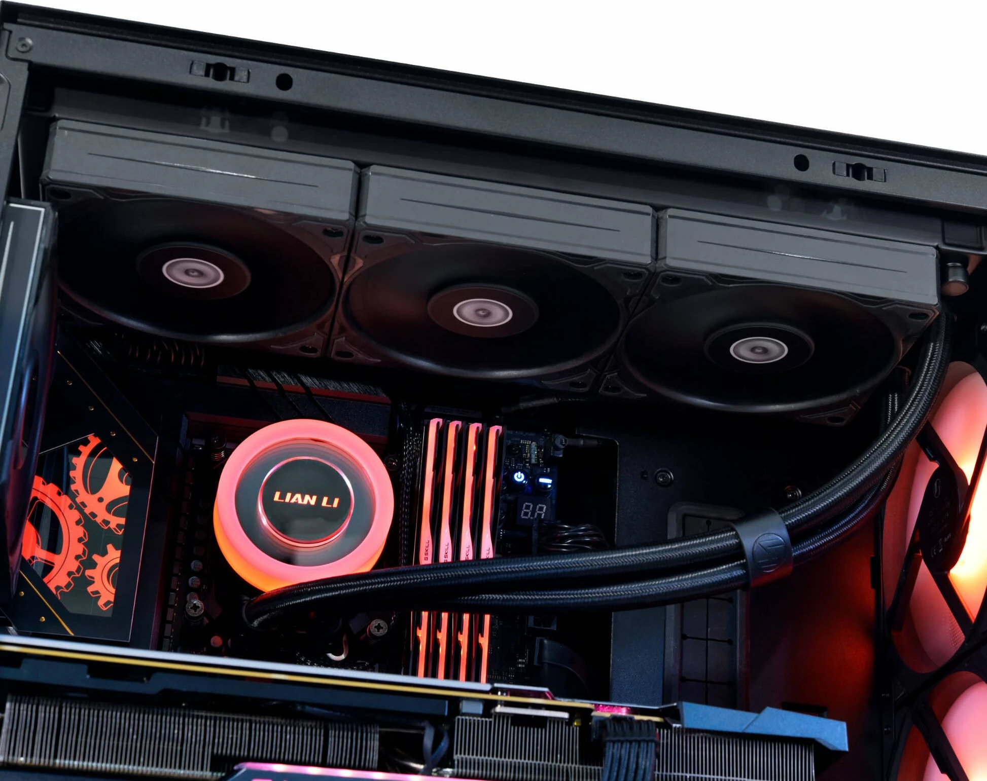 Ftohës uji AIO Lian Li GA II Lite 360 Performance GA2L36PB, 360 mm, 3x120 mm, ARGB, e zezë