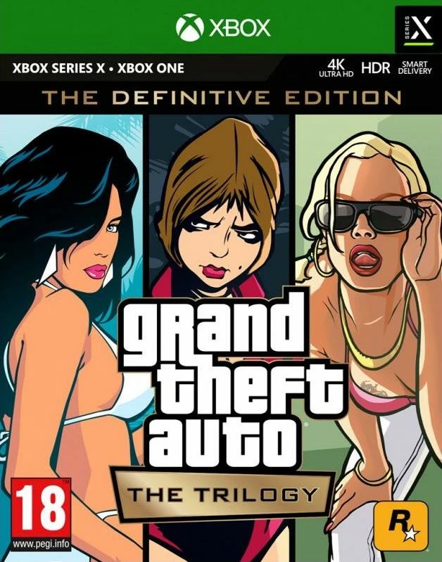 Lojë për Xbox One Take2 Interactive Grand Theft Auto: The Trilogy - Definitive Edition, set 3 lojëra, PEGI 18