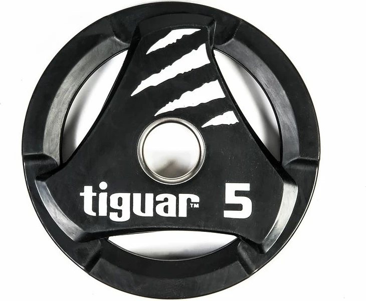 Peshë tiguar PU për stërvitje, 5 kg, e zezë