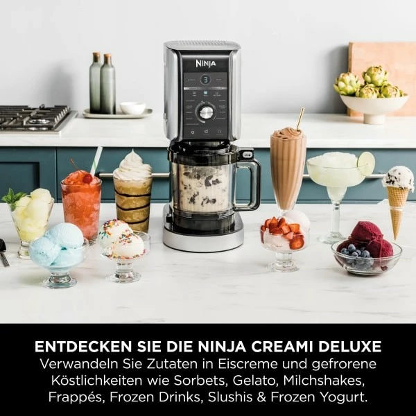 Aparati për akullore Ninja CREAMi Deluxe, 2.1 L, 800 W