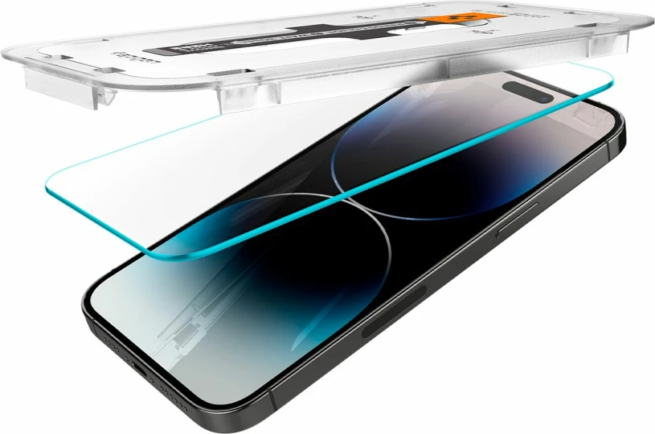 Xham mbrojtës Spigen Glas.tR EZ Fit për iPhone 14 Pro Max, 2 copë