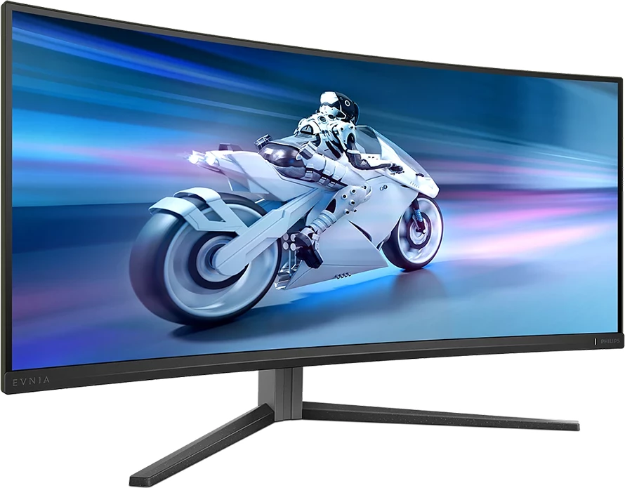 Monitor Philips Evnia 34M2C6500/00 34\" QD-OLED UltraWide QHD 3440x1440 21:9 175Hz 0.03ms, Dark Slate