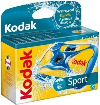 Kamerë e disponueshme Kodak Ultra Sport Waterproof, 27 foto, e verdhë