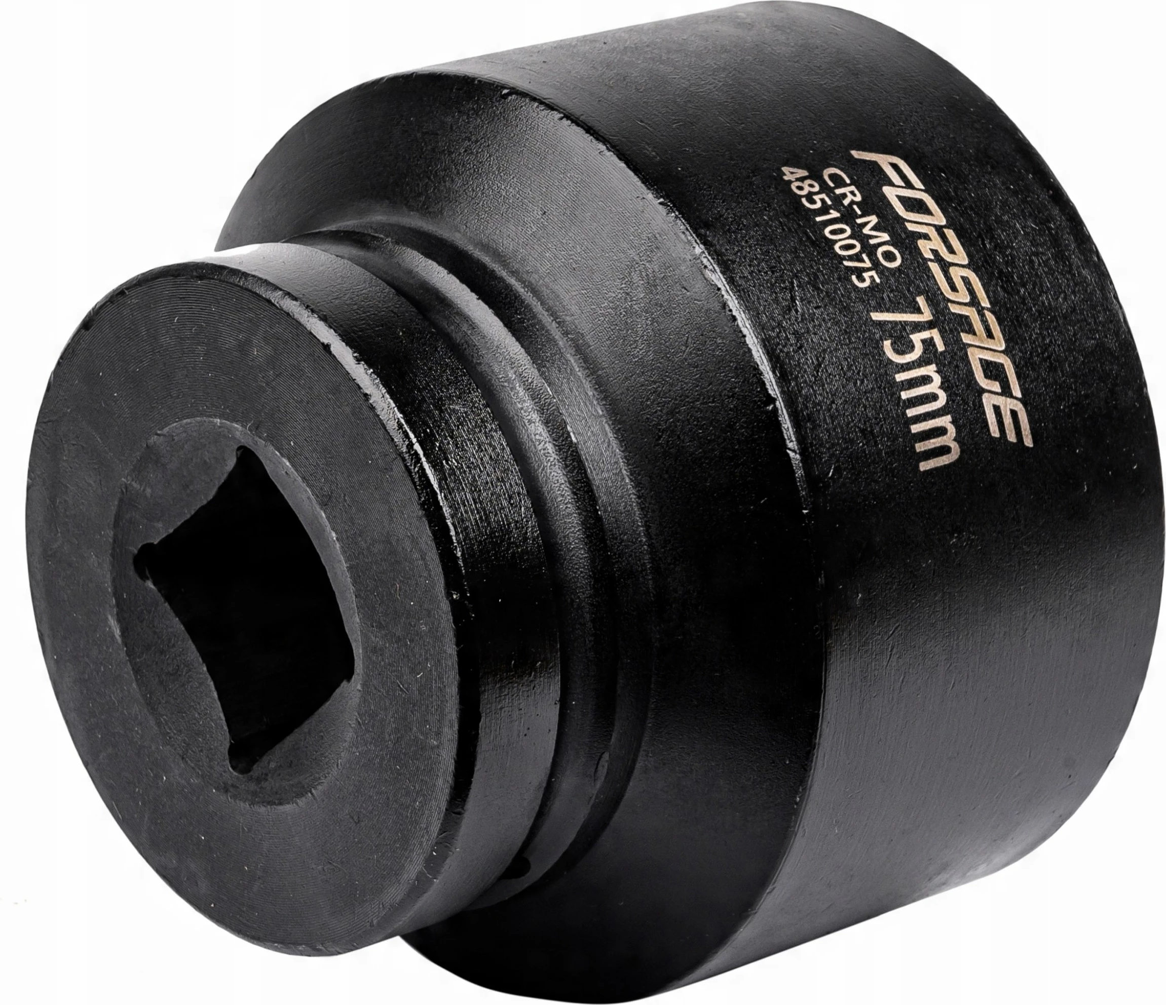 Kokë impakti Forsage 48510075 1\" 75mm Hex, e zezë, 1 copë