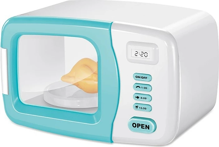 Lodër mikrovalë Artyk 118623 me zë dhe dritë, azure/bardhë