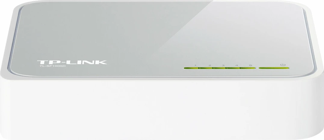 Switch TP-LINK TL-SF1005D, 5 porta, Fast Ethernet, i bardhë