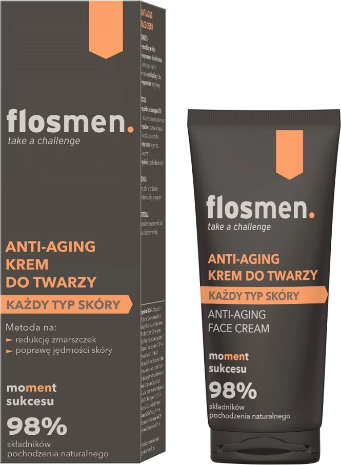 Krem fytyre anti-age për meshkuj Floslek Flosmen 50ml