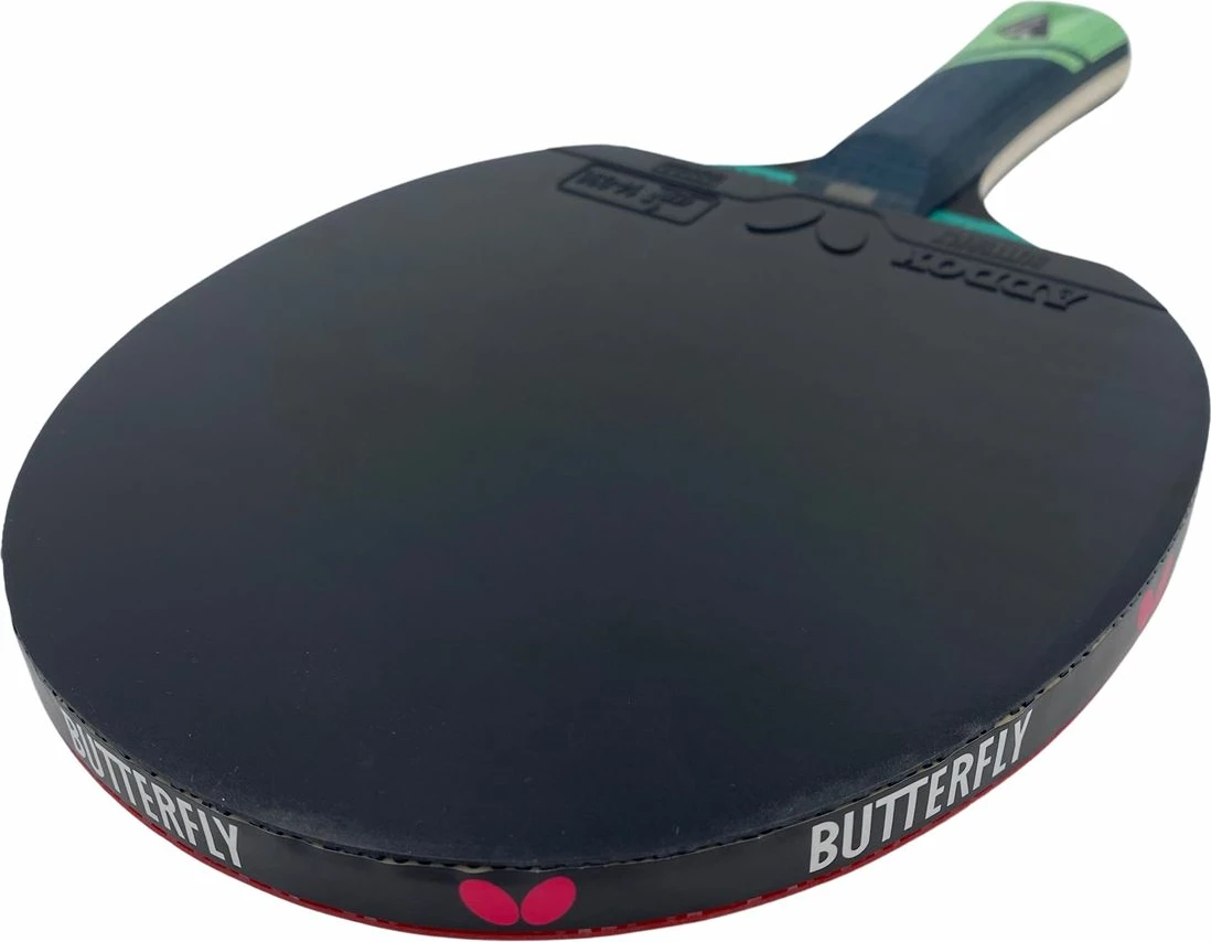 Raketë ping pongu Butterfly për meshkuj, e zezë