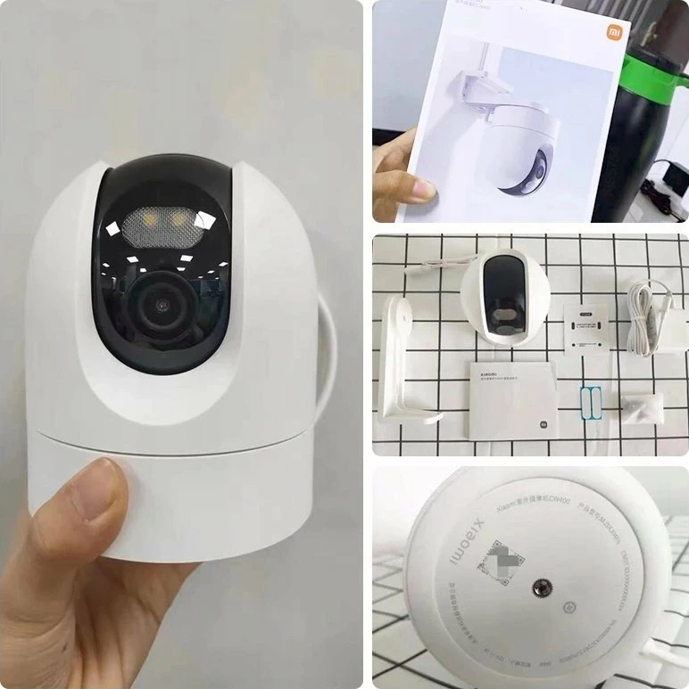 Kamerë IP Xiaomi CW400 2.5K Wi‑Fi IP66 rrotulluese 360° (EU), set me montim muri/tavani