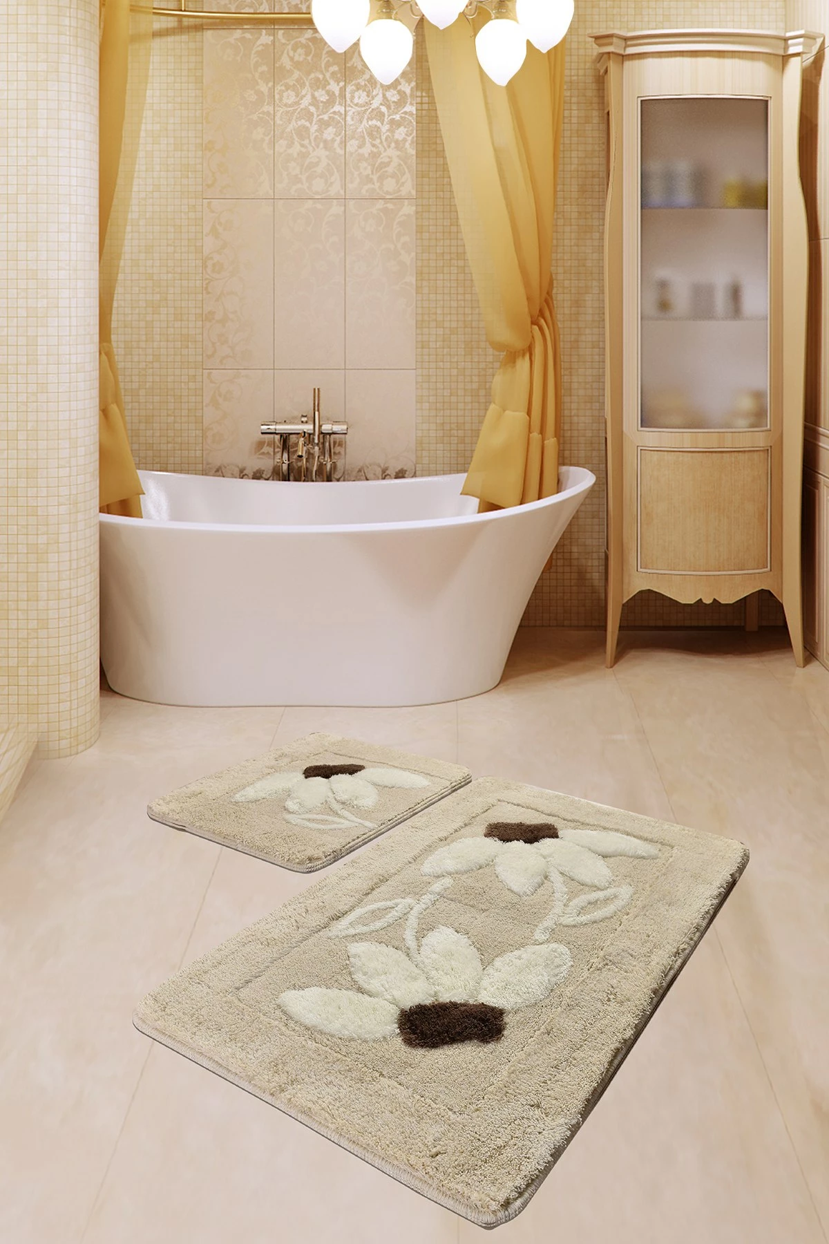 Set tapetë banjoje akrilik (2 copë), Mijolnir, Daisy - Rock