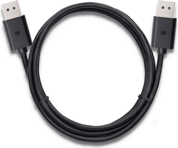 Kabllo DisplayPort Qoltec v1.2, 1.8m, e zezë