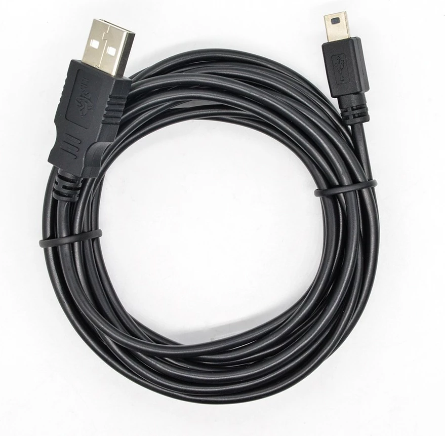 Kabllo USB TB AKTBXKU3PBAW30B, 3m, USB Type A në Mini USB-B, e zezë