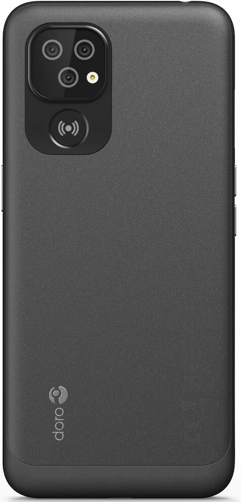 Celular Doro 8100 Plus, 6.1", 2 GB RAM, 32 GB, Android 11 Go, Gri