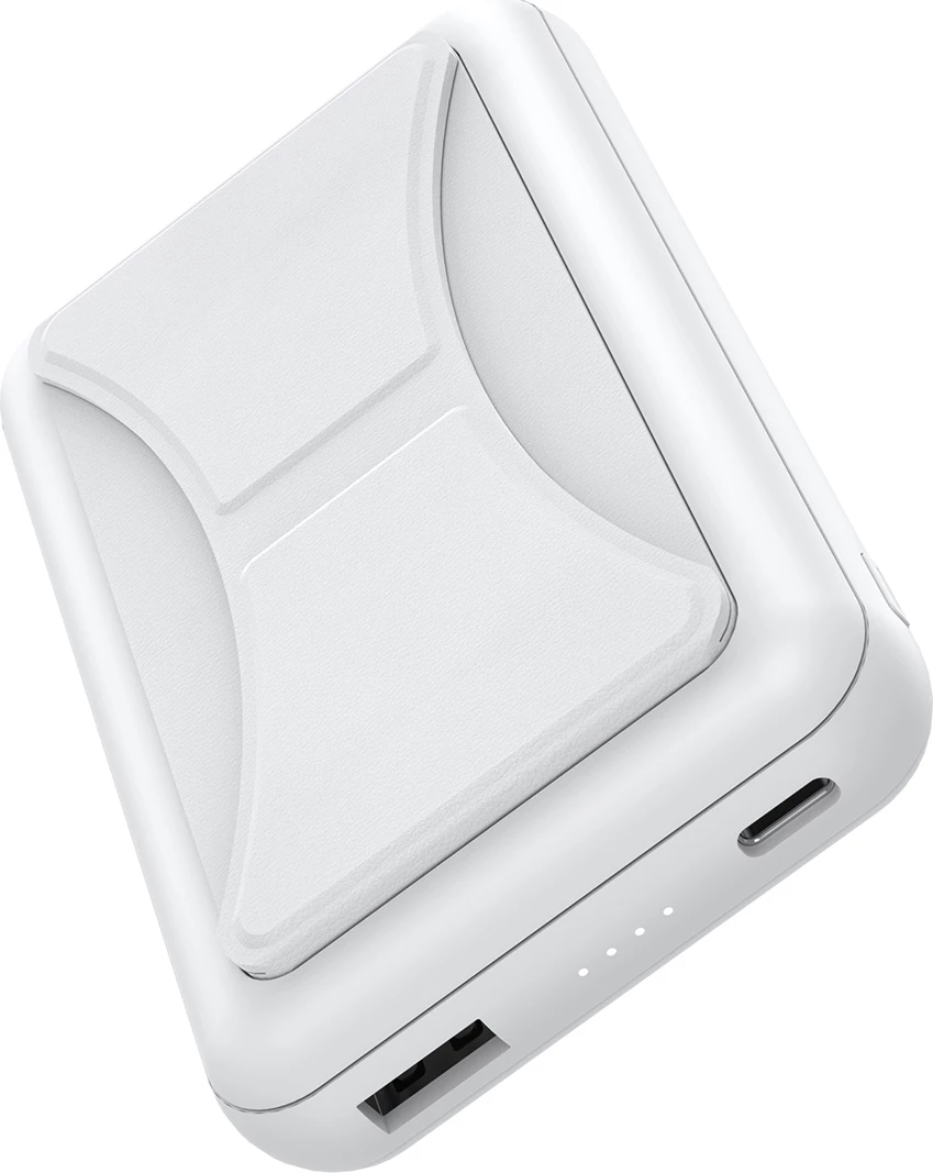 Powerbank Choetech B663, 10000mAh, 20W, MagSafe, USB-A/USB-C, Bardhë