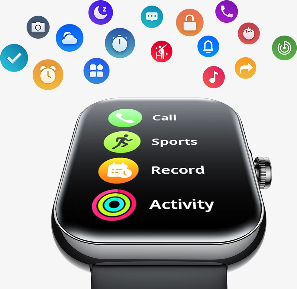 Smartwatch Joyroom Fit-Life JR-FT5 Plus, 1.96 inç, Bluetooth 5.4, 300 mAh, e zezë