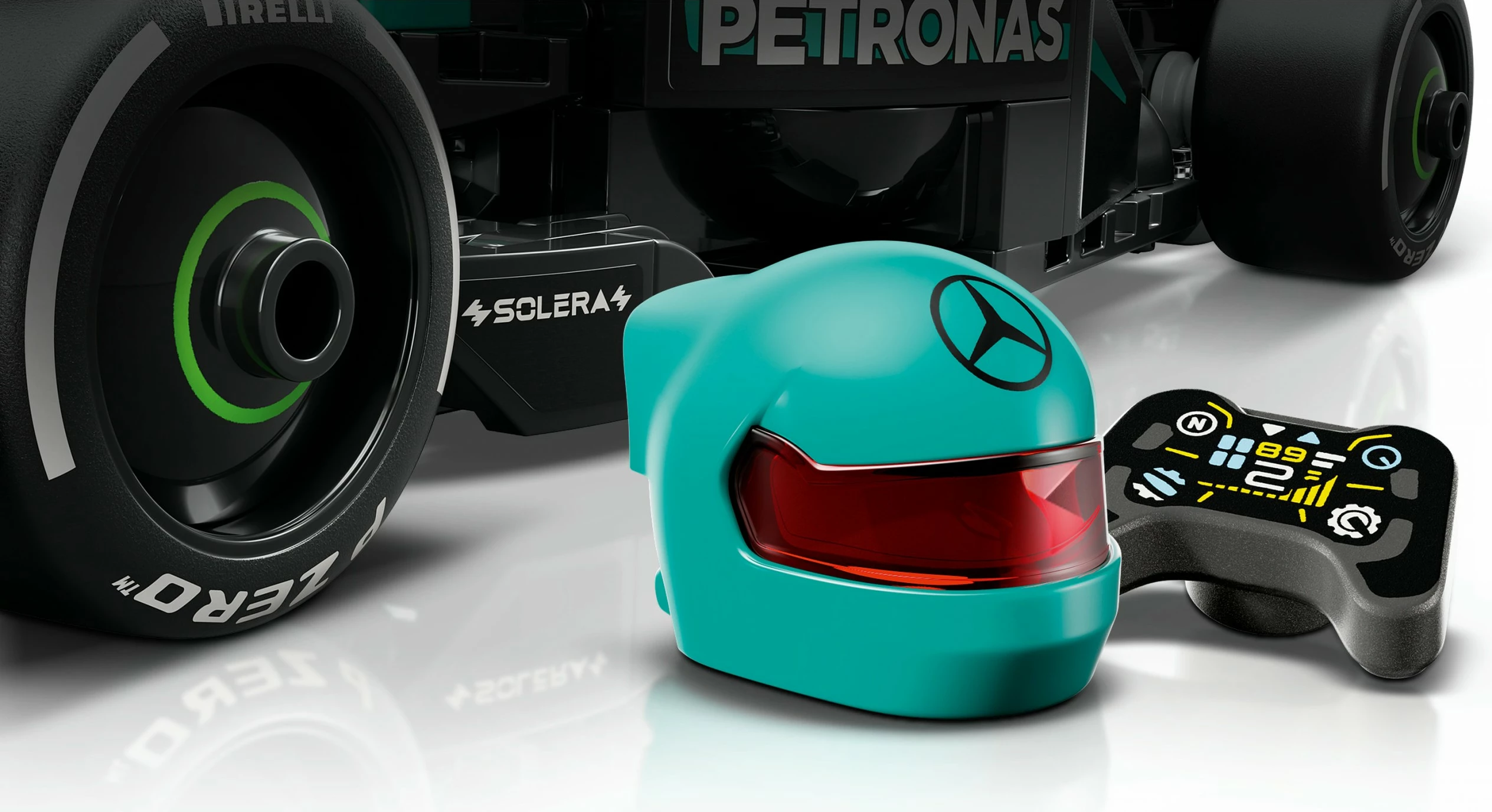 Set ndërtimi LEGO Mercedes-AMG F1 W15, 267 pjesë